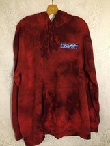 CLOAK &quot;Hidden In Plain Sight&quot; Men&#39;s XL ExtraLarge Pull Over Hoodie Red/Burgundy - £35.20 GBP