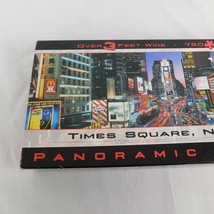 Times Square New York Buffalo Games Panoramic Jigsaw Puzzle Complete 750 Piece - $14.52