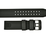 Genuine Luminox watch band Strap 23mm PU Navy Seal Series Black - £39.87 GBP