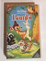 Bambi vhs Disney:Pal/Spagnolo/Film - £4.98 GBP