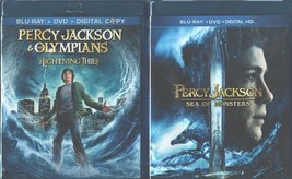 Percy Jackson 1+2: Olympians+Sea Of Monsters-L Lermen+Alex Daddario- New Blu Ray - £26.40 GBP