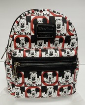DISNEY LOUNGEFLY MOUSEKETEER MICKEY MOUSE CLUB MINI BACKPACK NWT ORIG PA... - £116.93 GBP