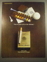 1966 Benson and Hedges Special Filter Cigarettes Ad - What do golfers prize - £14.53 GBP