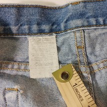 Carhartt Men's Faded Blue Denim Distressed Jeans Measured Size 35×29 image 5