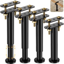 Vetin 4Pcs Adjustable Height Bed Support Legs 7.08-12.6 Inch, Extra Durable - $800.02 MXN