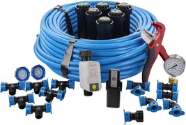 Sprinkler System With A Wi-Fi Hub And B-Hyve Hose Watering Timer. - $225.93