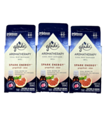 3 Pack Glade Aromatherapy Cool Mist Diffuser Refill Spark Energy Grapefr... - $25.99