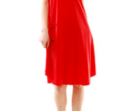 FREE PEOPLE Damen Kleid All I Want Elegant Midi Stilvoll Ärmellos Rot Gr... - $83.36