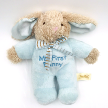 Dan Dee Plush Bunny Lovey Rabbit My First Bunny Rattle Head 2018 8&quot; - £8.11 GBP