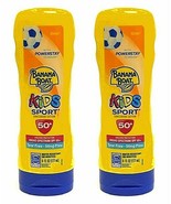 ( LOT of 2 ) Banana Boat Kids Sport Sunscreen Lotion SPF 50+ - 6 oz Each - $27.12 CAD