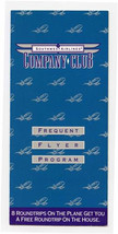 Southwest Airlines Company Club Folder Frequent Flyer Program 1993 - $27.72