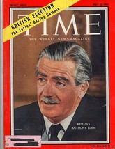Time Magazine 1955, May 23,  Britain&#39;s Anthony Eden, British Election - £20.87 GBP