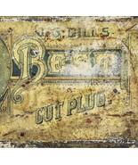 J.G. Dill&#39;s Best Cut Plug Pipe Tobacco Antique Large Tin c1920s Richmond... - $603.25 MXN