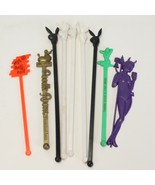 Swizzle Stick Playboy Vampire Gimlet Poodle Room Lot of 9 - $184.17 MXN