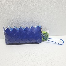 Ecoist Blue Candy Snack Wrapper Wristlet Purse Zipper Pouch - $29.60