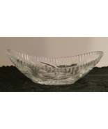 LEAD CRYSTAL OVAL  BANANA RELISH CANDY DISH CENTERPIECE - $223.98 MXN