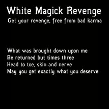 100x Full Coven White Magick Revenge Without Consequences Magick Witch Cassia4 - £79.75 GBP