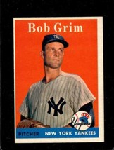 1958 Topps #224 Bob Grim Exmt+ Yankees *X00149 - £9.40 GBP