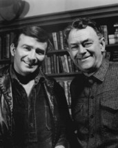 The Virginian 1967 James Drury &amp; John McIntire in Shiloh library 8x10 inch photo - £7.67 GBP
