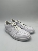 Nike Air Jordan 1 Low Triple White Golf Shoes DD9315-101 Men&#39;s Size 10.5 - £116.01 GBP