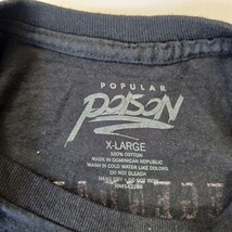 Popular Poison Legendary Savage Men’s Black Cotton Graphic T-Shirt Size XL image 4
