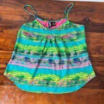 Weave Women's XL Multicolor Striped Camisole Tank Top Summer - $15.84