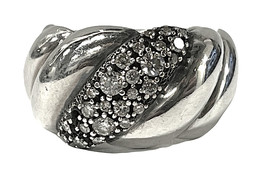 David yurman Women&#39;s Fashion Ring .925 Silver 317401 - £235.61 GBP