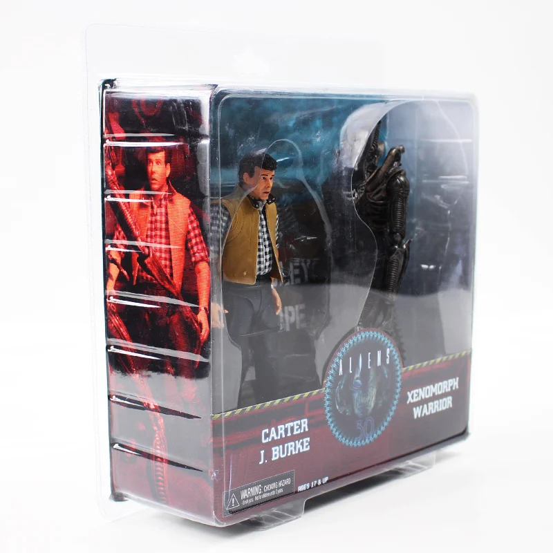 NECA Alien Vs Predator Action Figure Carter J Burke Xenomorph Warrior Figurine - £48.31 GBP+