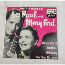 Les Paul and Mary Ford Mockin&#39; Bird Hill Part 1 Capitol Records 45 RPM EP - £12.75 GBP