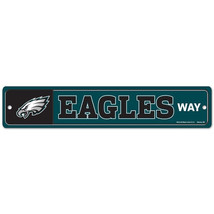 Philadelphia Eagles 3.75&quot; by 19&quot;  Plastic Street Sign - NFL - $14.54