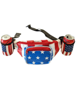USA Merica Beverage Belt Fanny Pack Holster All American Classic Costume... - $264.92 MXN
