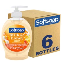 Softsoap Moisturizing Liquid Hand Soap, Milk and Honey, 7.5 Fluid Ounce, Pack of - £22.37 GBP