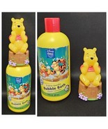 Vintage Disney Magic Winnie The Pooh &amp; Tigger Too Bubble Bath EMPTY BOTTLE - $487.96 MXN