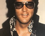 Elvis Presley Magazine Pinup Young Elvis In Black - $3.95