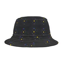 Colorful Coldplay Music Spheres Patterned Bucket Hat - $25.99