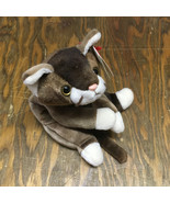 Ty 1997 pounce beanie baby brown cat with tags  - $24.70