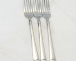 Mikasa Harmony Dinner Forks 18/10 8.25&quot; Lot of 3 - $11.75