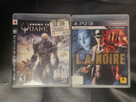 Lot Of 2 :Enemy Territory: Quake Wars + L.A. Noire (Play Station 3) PS3 Complete - £7.01 GBP