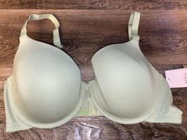 Auden ~ Women&#39;s T-Shirt Bra Demi Coverage Green Padded Push Up Underwire... - $24.38 CAD