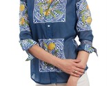Dizzy-Lizzie Rome 3/4 Sleeve Shirt Size M - $74.25