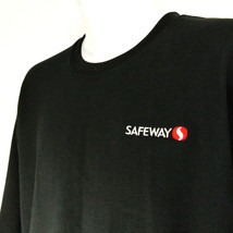 SAFEWAY Grocery Store Employee Uniform Sweatshirt Black Size S Small NEW - £26.49 GBP