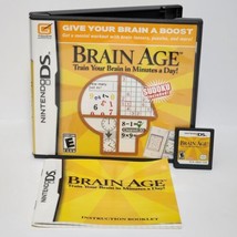 Brain Age NDS (Nintendo DS) Sudoku Included Complete with Manual Tested CIB - £7.00 GBP