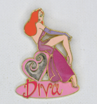 Disney 2003 Jessica Rabbit Diva Kiss 3-D  Pin#25865 - £18.59 GBP