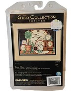 Dimensions Gold Petites Counted Cross Stitch Kit Time Flies Clocks 65072... - £17.33 GBP