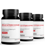 3 Pack Phenterdrine, thermogenic fat burning formula-60 Capsules x3 - €85,00 EUR
