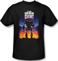 The Iron Giant Animated Movie Poster Logo T-Shirt NEW UNWORN - £18.04 GBP