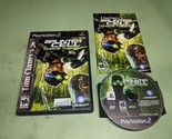 Splinter Cell Chaos Theory Sony PlayStation 2 Complete in Box - $5.89