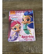 Nickelodeon Shimmer And Shine Spiral Coloring Book - $7.80
