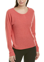 NWT Women&#39;s Splendid L/S Open Back/Scoop Neck Reversible Sweater Berry S... - $29.44