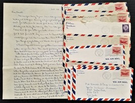 1957 Vintage Pvt Donald Case Army Canadensis Pa Mother 10 Handwritten Letters #3 - £70.02 GBP